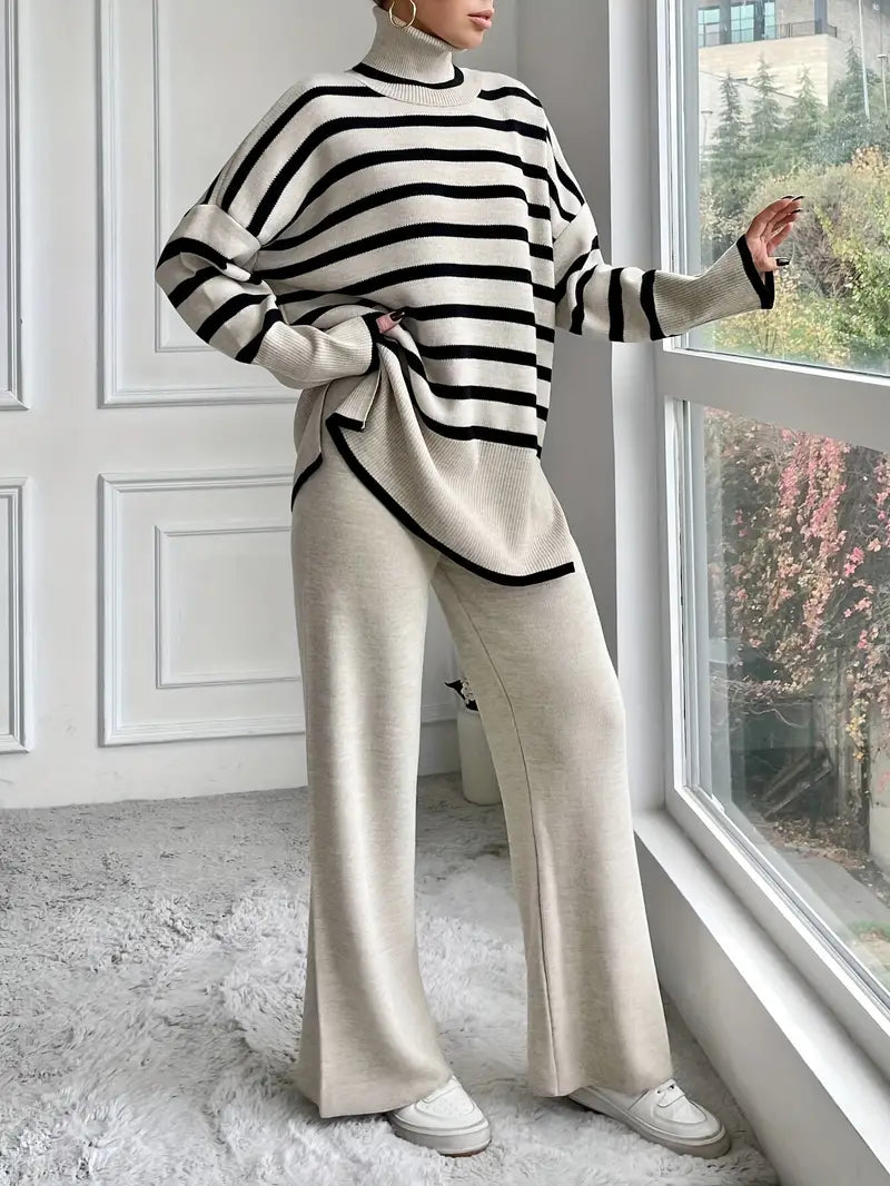 Damen Strickanzug-Set Trendig - Norvielle