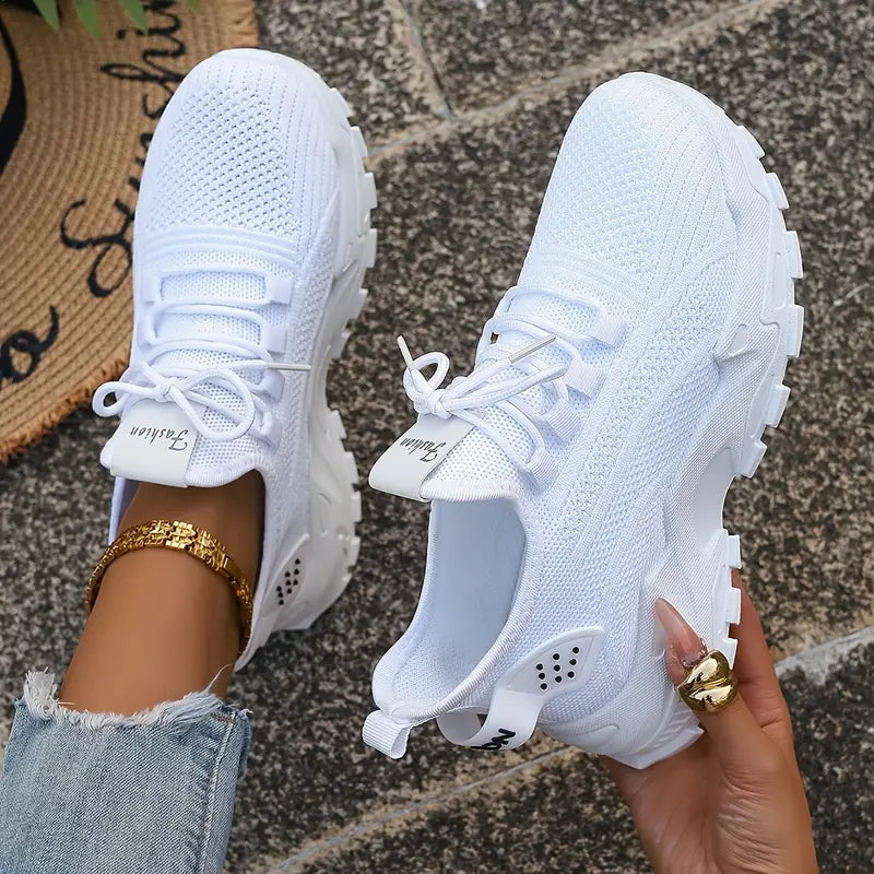 Damen Laufschuhe Atmungsaktives Mesh Leicht