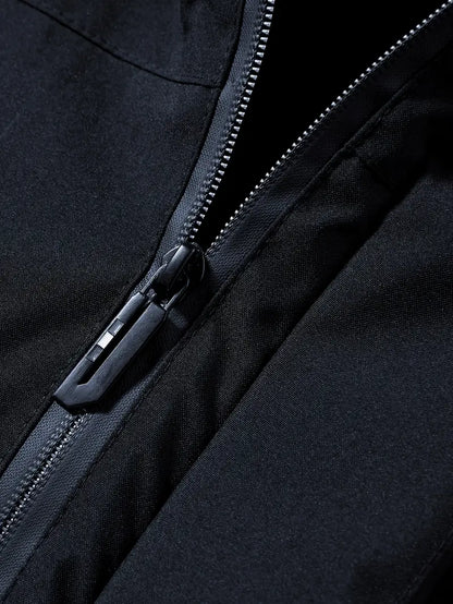 Wasserdichte Herren Winterjacke Isoliert Atmungsaktiv
