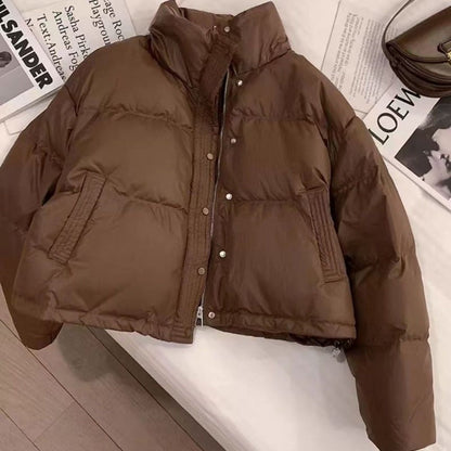 Damen Steppjacke Stehkragen