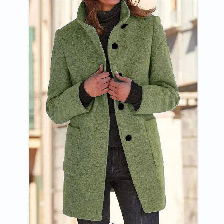 Zenny Damen Windbreaker-Jacke Elegant