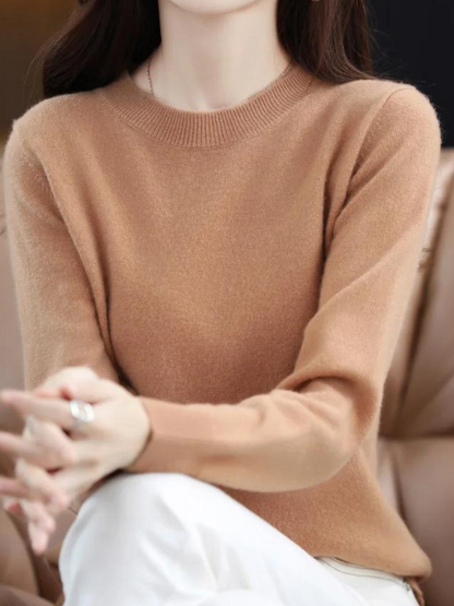 Damen Klassische Wollpullover
