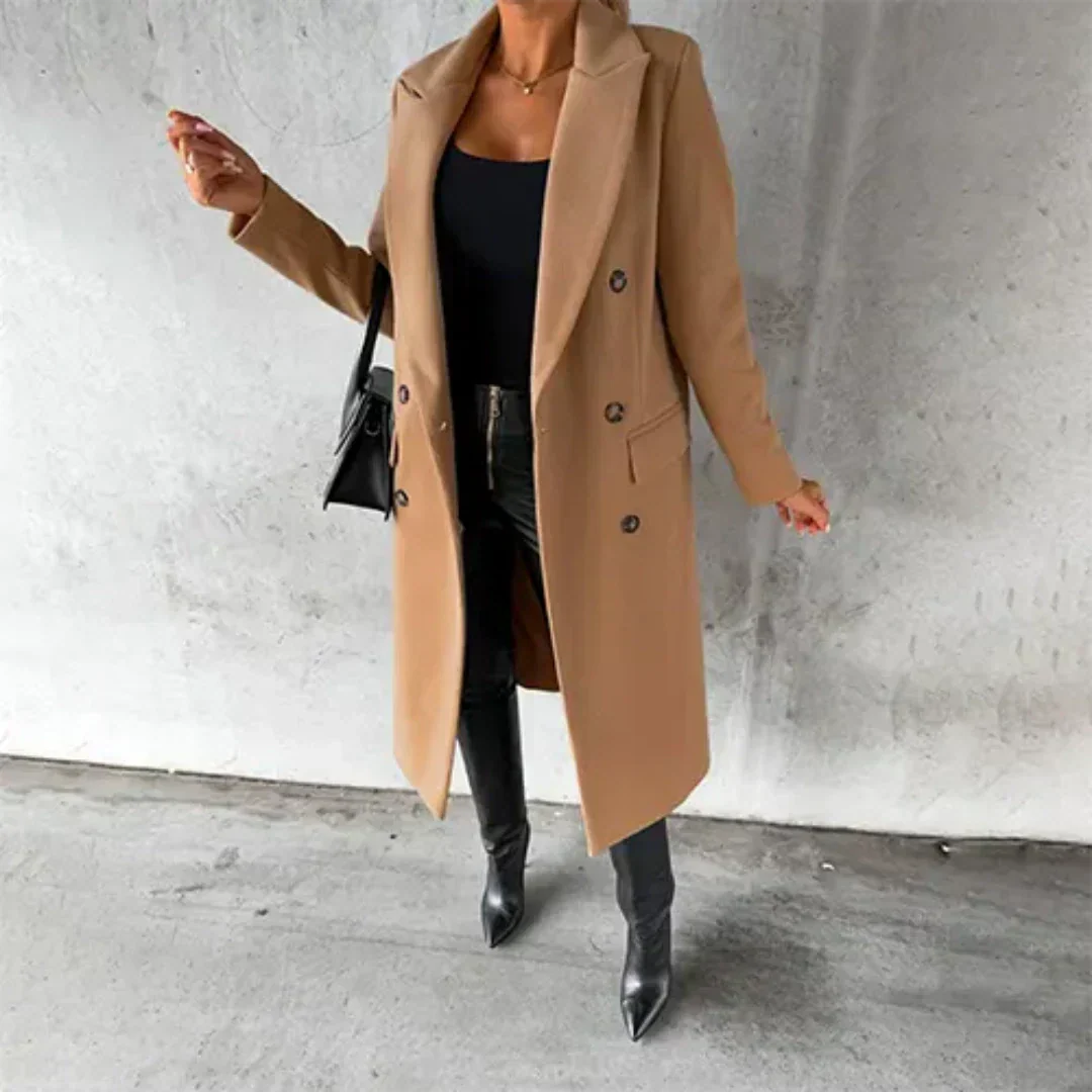 Damen Trenchmantel Warm Winter