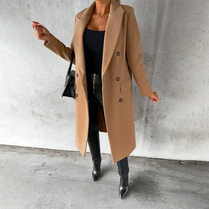 Damen Trenchmantel Warm Winter