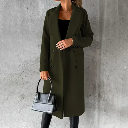 Damen Trenchmantel Warm Winter