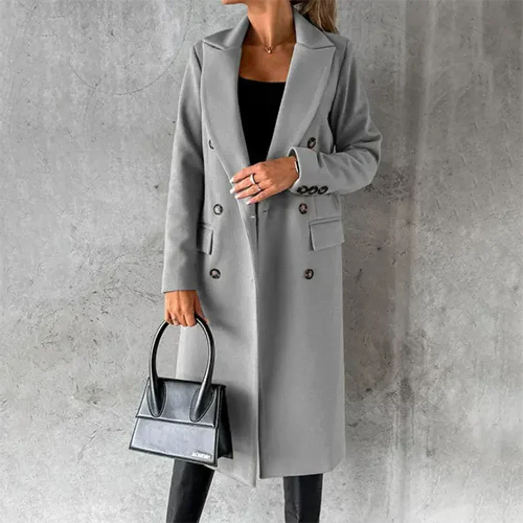 Damen Trenchmantel Warm Winter