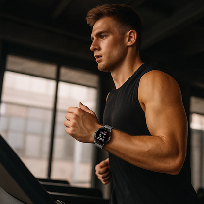 EKG Smartwatch mit Osram Sensor für Gesundheitsüberwachung