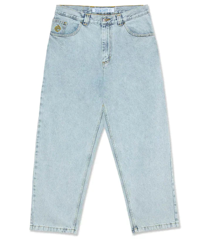 Herren Frühlingsjeans Entspannte Passform Weites Bein
