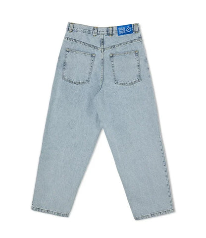 Herren Frühlingsjeans Entspannte Passform Weites Bein