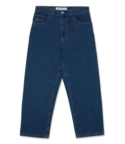 Herren Frühlingsjeans Entspannte Passform Weites Bein