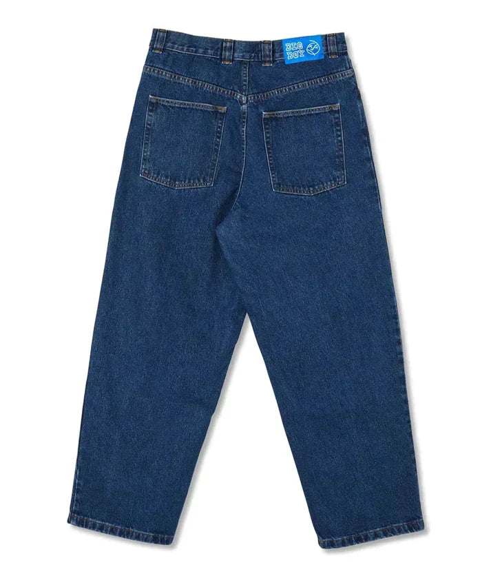 Herren Frühlingsjeans Entspannte Passform Weites Bein