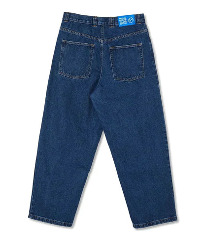 Herren Frühlingsjeans Entspannte Passform Weites Bein