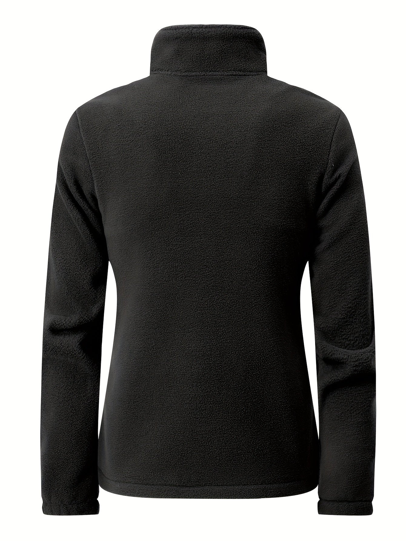 Damen Softjacke Stehkragen Zippbar