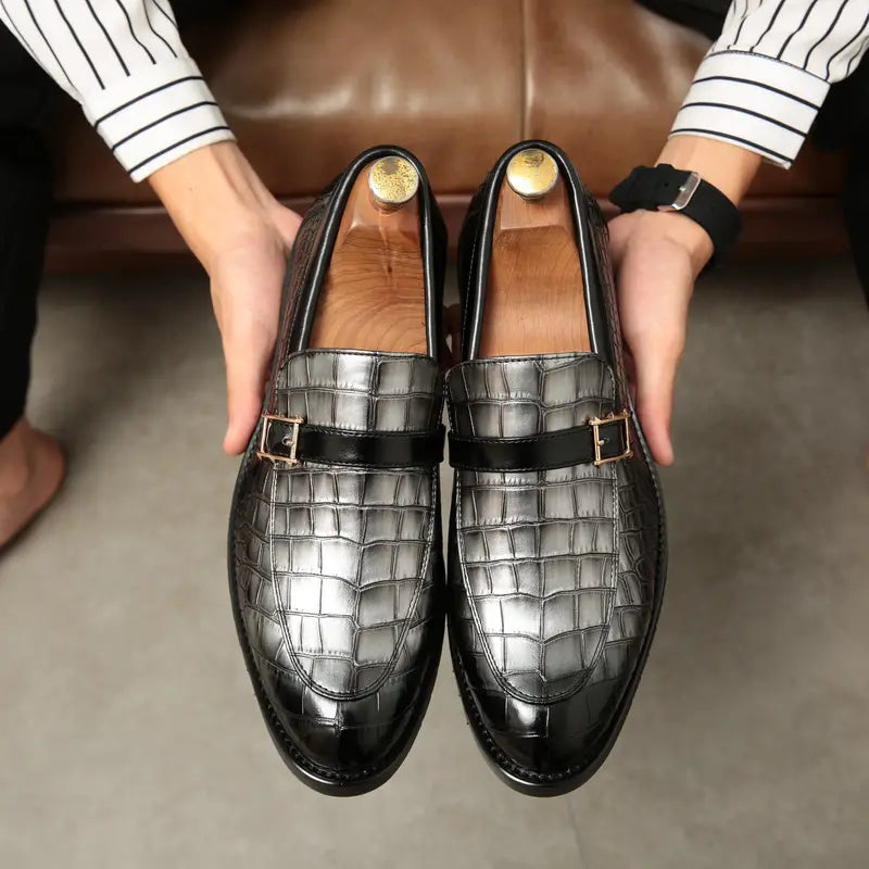 Herrenschuhe Norvielle Lederschnürschuhe