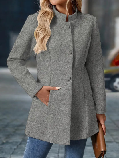 Damen Blazer Einreiher Modisch