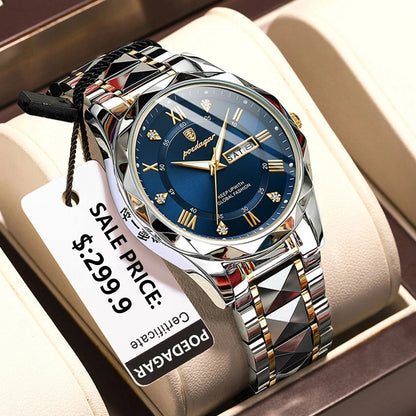 Herrenarmbanduhr Wasserdicht Leuchtfunktion - Norvielle