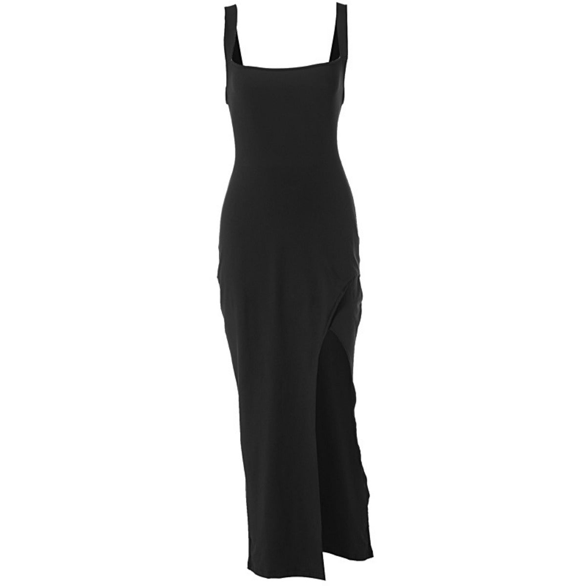 Norvielle Damen Kleid mit Geteilten Hosenträgern