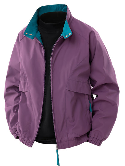Lässige Leichte Windbreaker-Jacke Herren Leicht