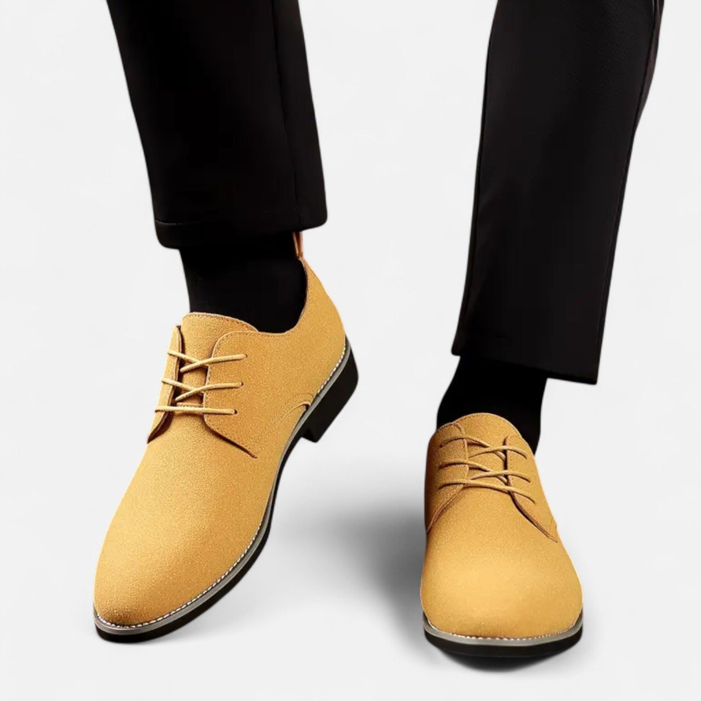 Herren Lederschuhe Business Casual Schnürung
