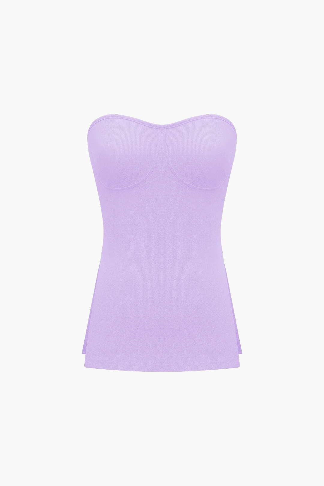 Damen Zweiteiler-Set Bustier- und Shorts Elegantes Design