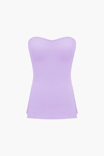 Damen Zweiteiler-Set Bustier- und Shorts Elegantes Design