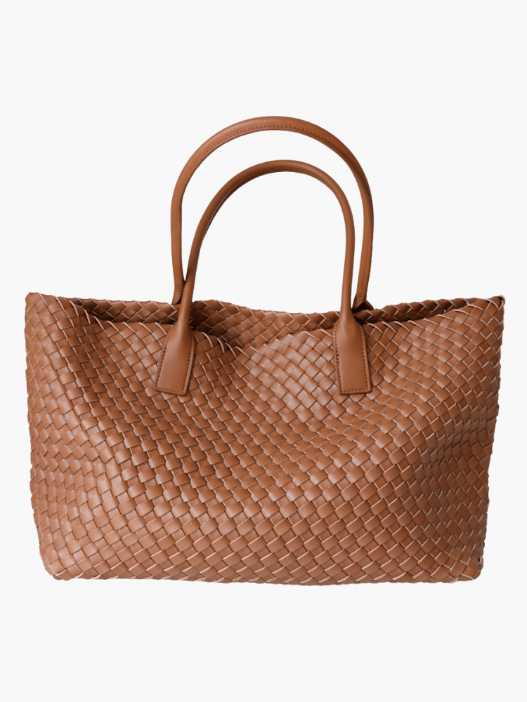 Celine Damen Ledertasche Leder Caramelbraun - Norvielle