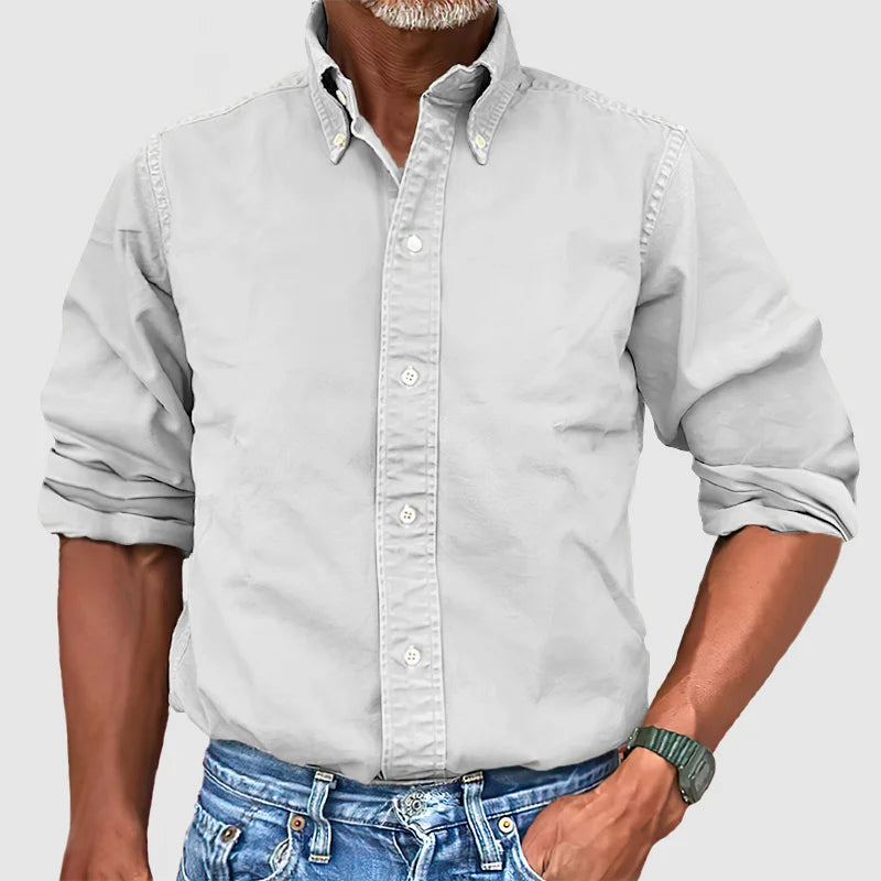 Vince Herrenhemd Vintage Used Look