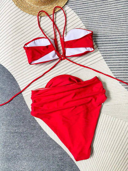 ROBINE | Bikini Mit Neckholder Und Blumendetail Zendoo.de