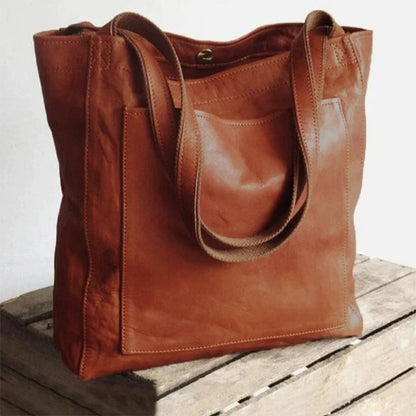 Leder Tote Tasche Groß Für Damen - Norvielle