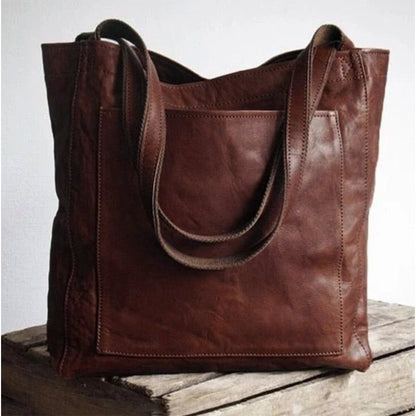 Damen Großhandtasche Tote Bag Leder