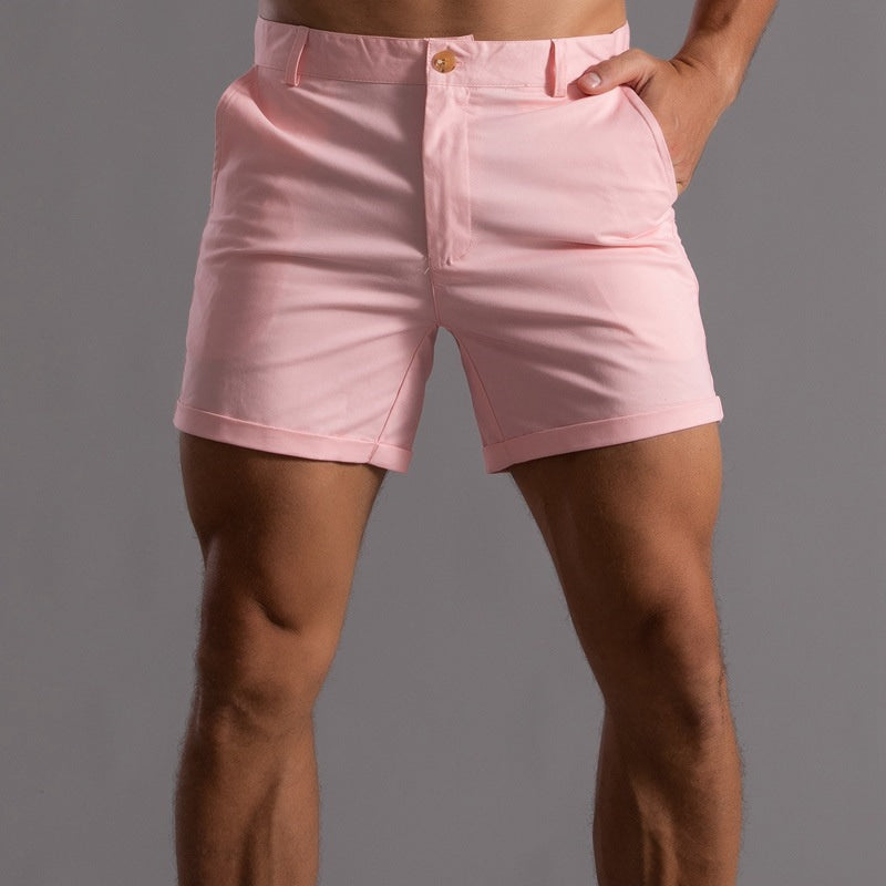 Herren Sommer Shorts Maßgeschneiderte Passform Freizeit