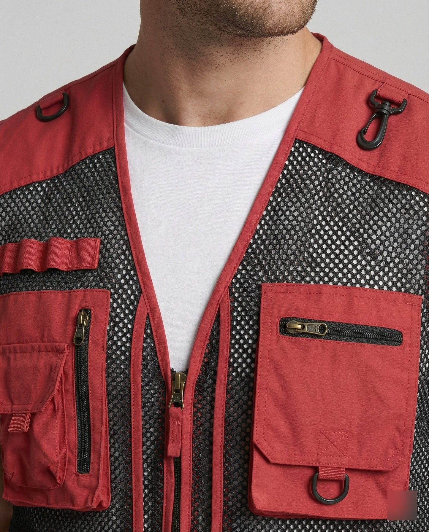 Leichte Herren Multi-Pocket-Weste