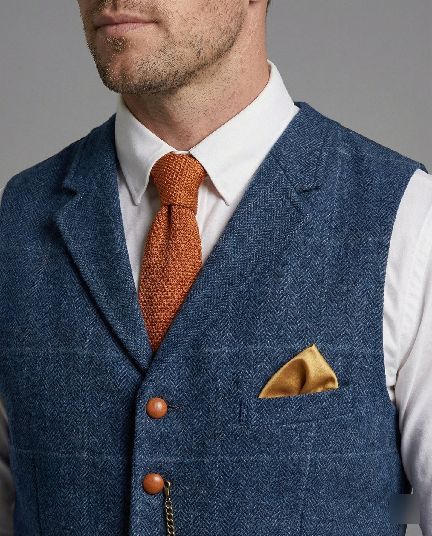 Herren Vintage Weste Stilvoll