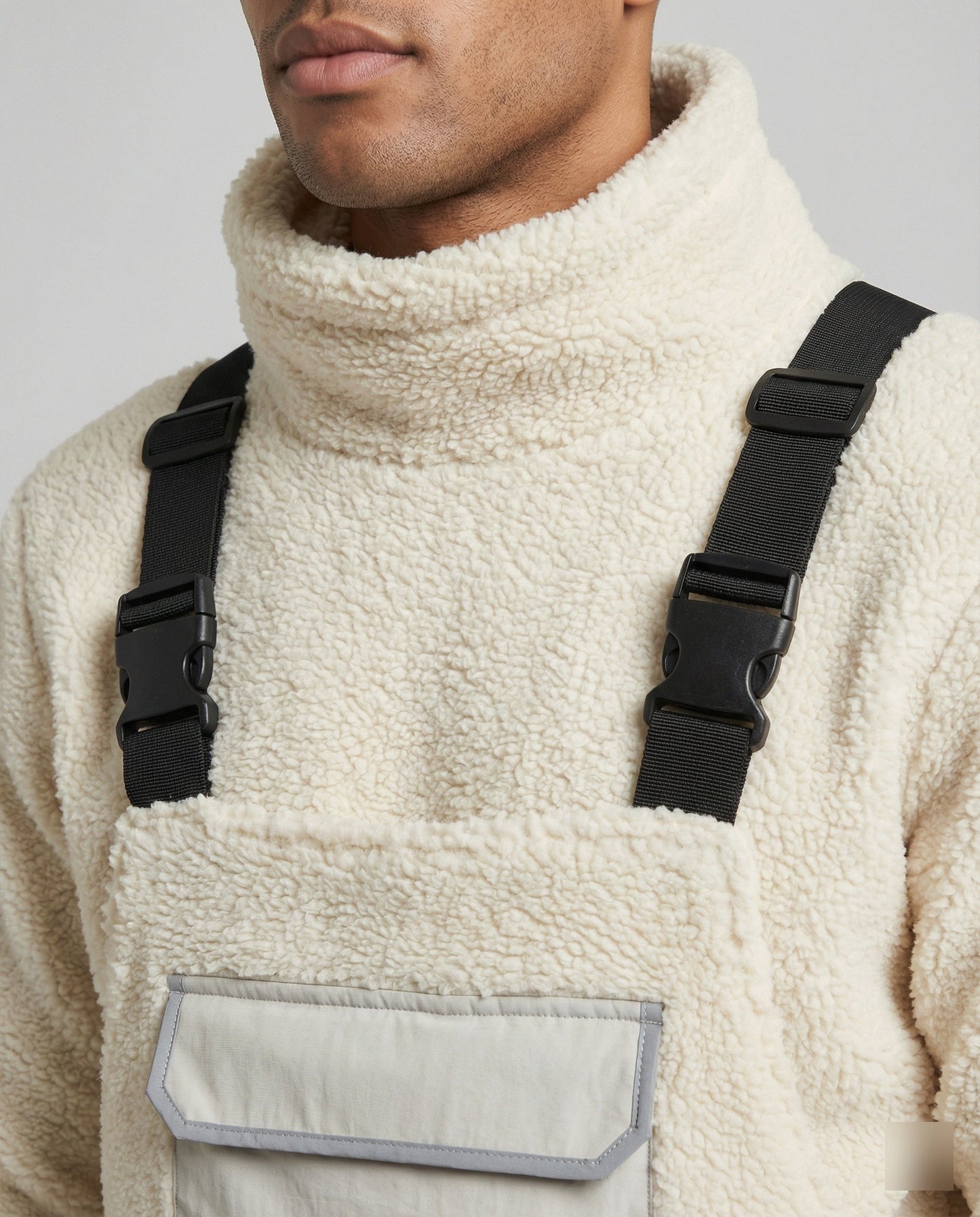 Herren Steppoverall Mit Kapuze Verstellbare Träger Bequem