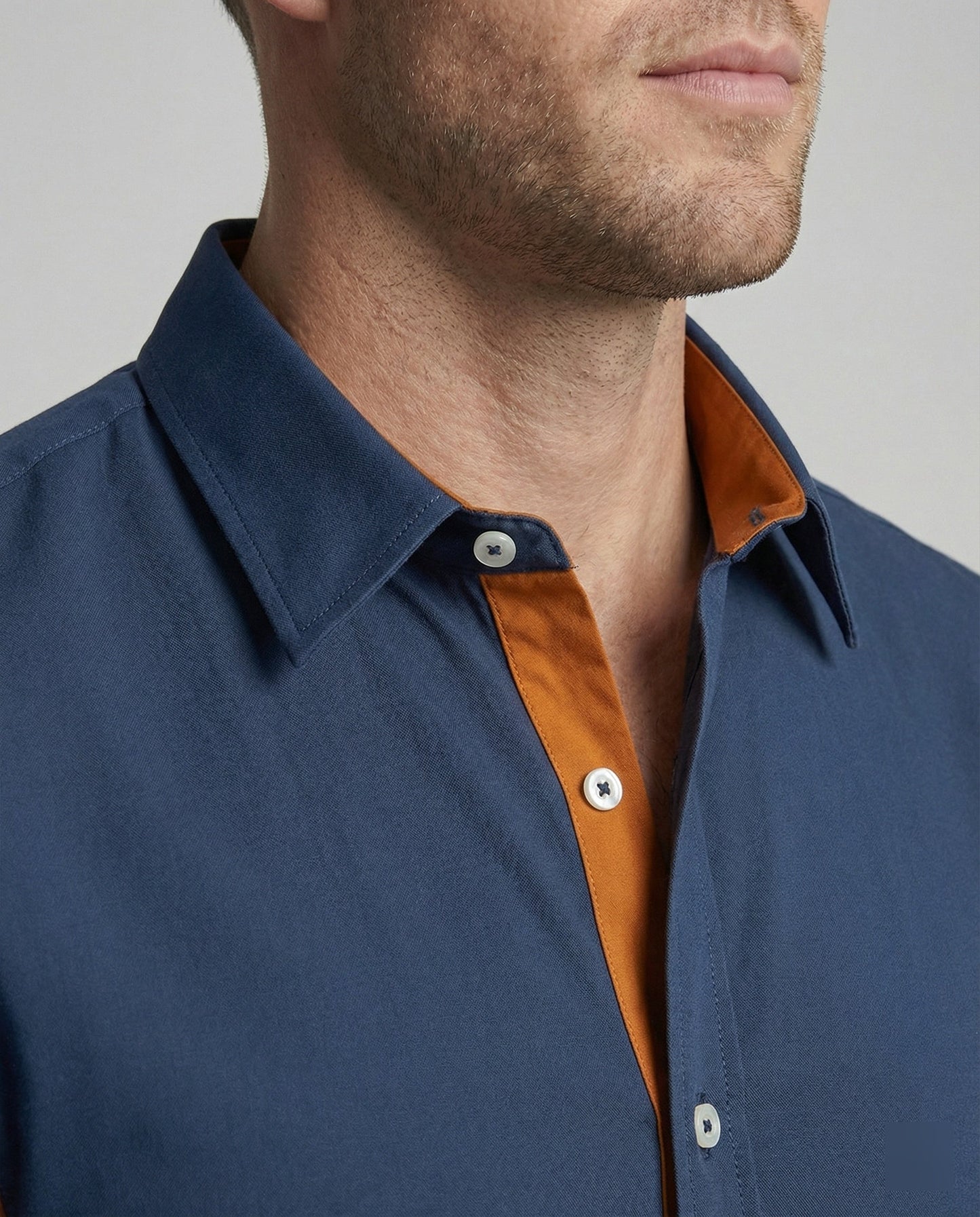 Herren Kurzarmhemd Modern