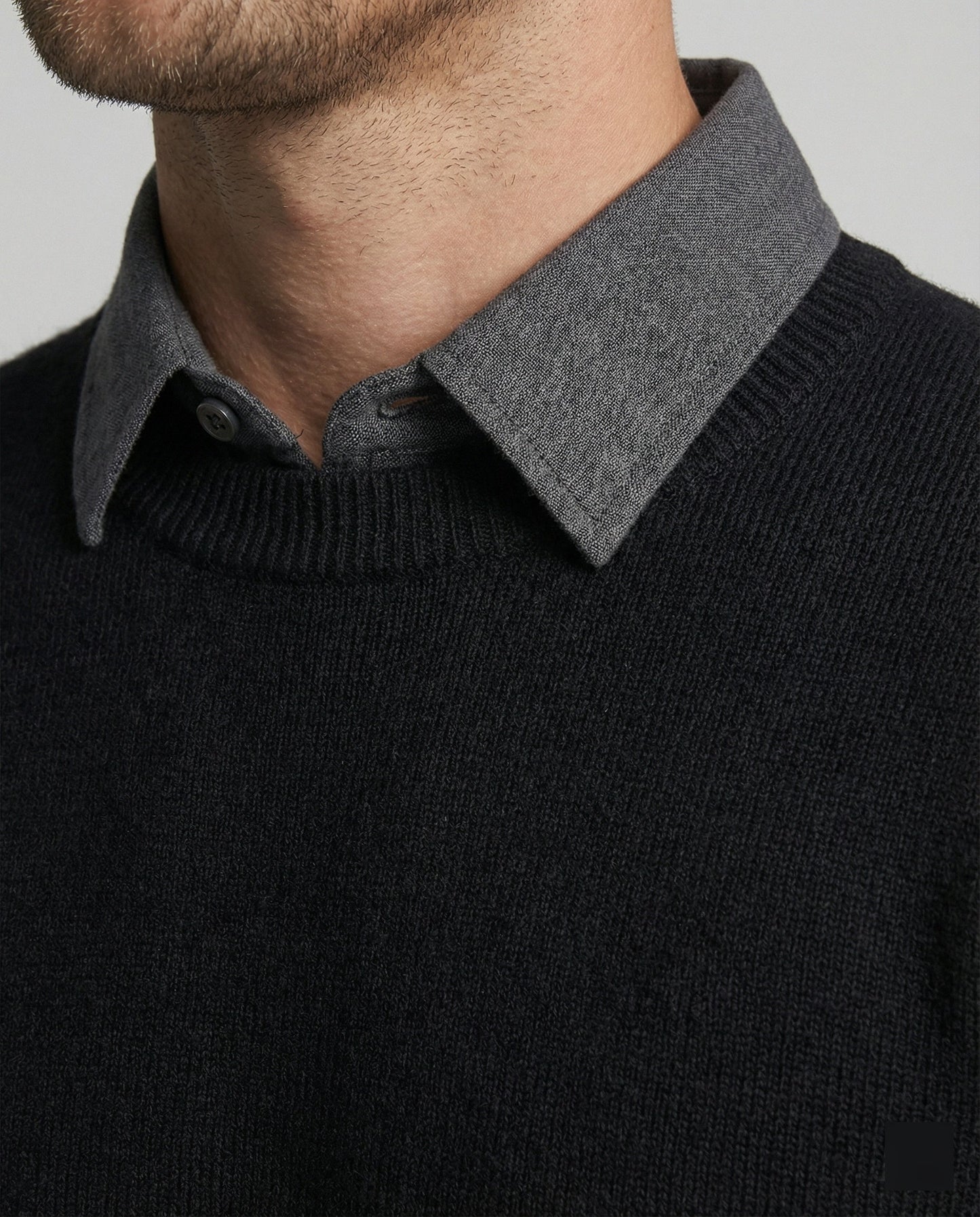 Eleganter Herren Feinstrickpullover