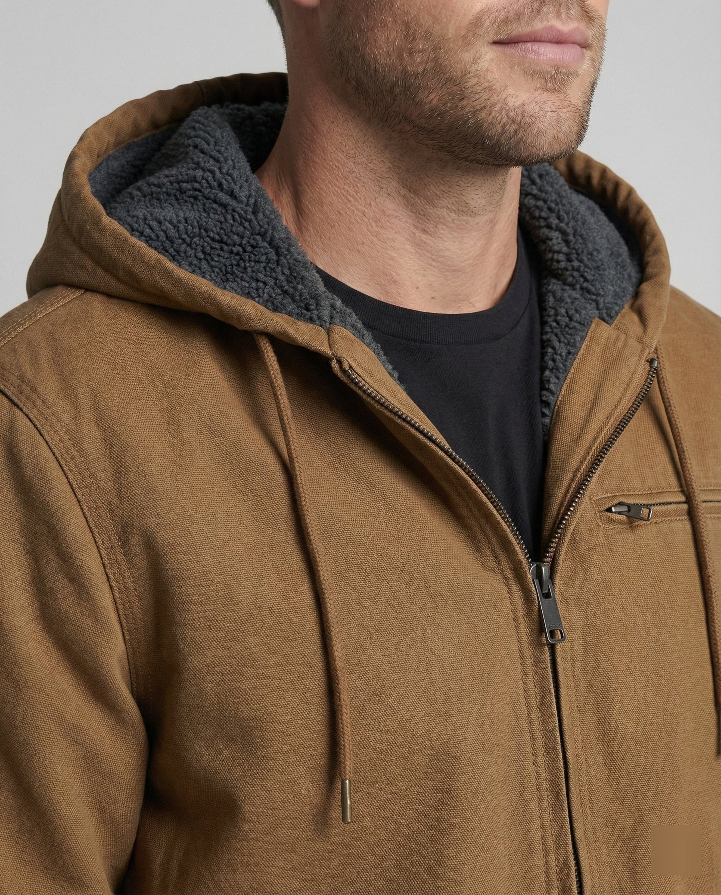 Herren Winterjacke Warm Elegant