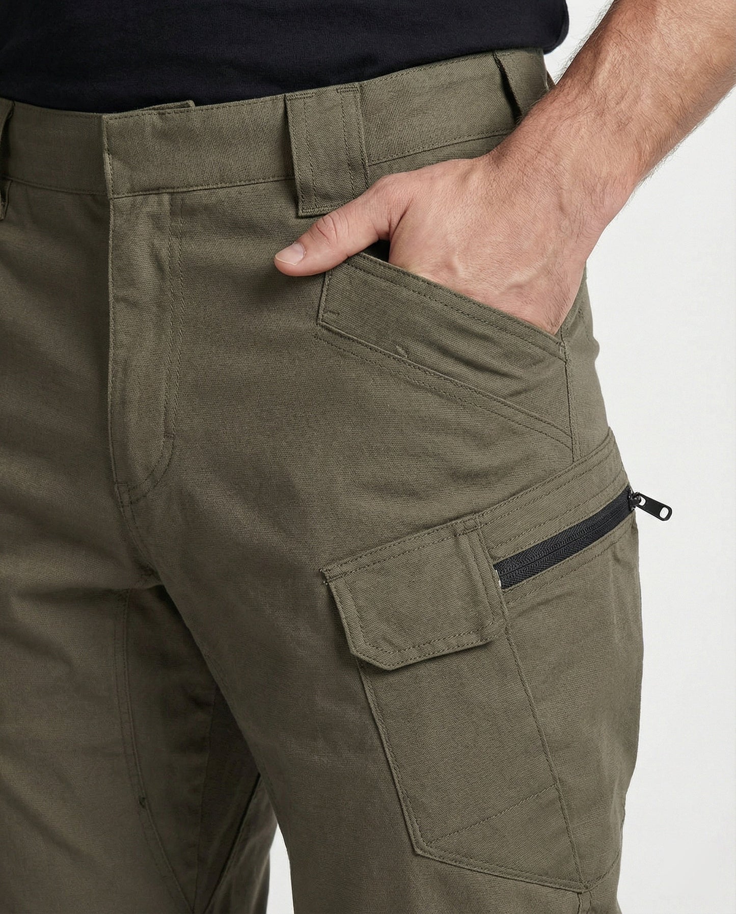 Damen Trekkinghose Funktionstaschen Bequem