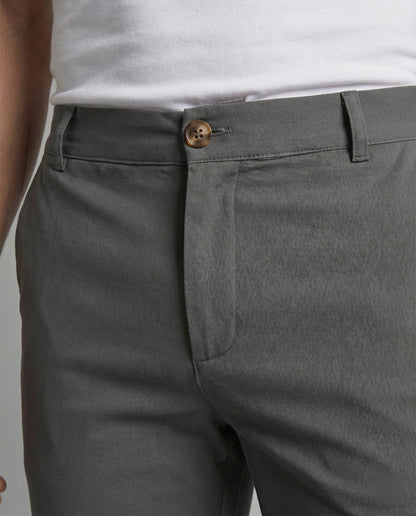 Herren Slim-Fit-Chinohose Elastisch