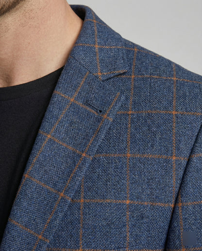 Herren Slim-Fit Karosakko Business