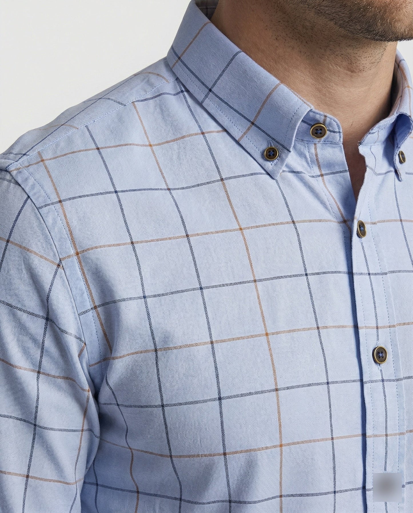 Herren Businesshemd Slim-Kentkragen