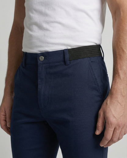 Herren Chino Hose Körpernah Geschnitten Slimfit