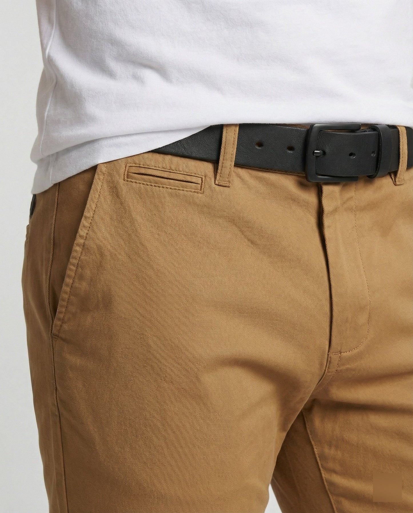 Herren Slimfit Chinohose Elastikbund