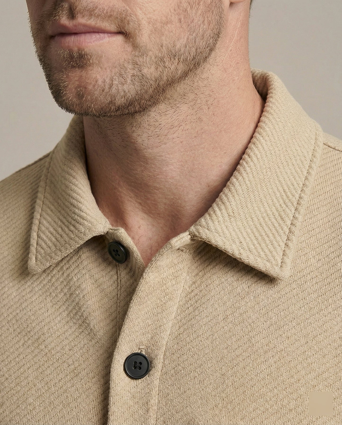Herren Cardigan Strukturdesign Wollmix