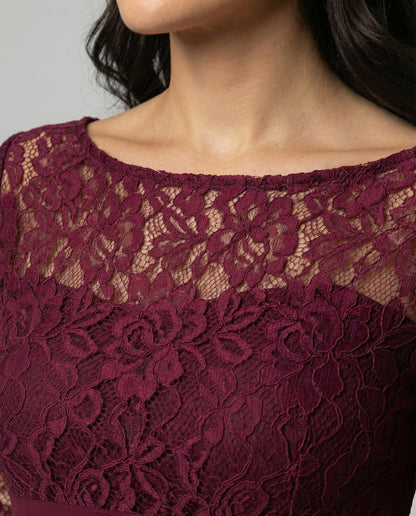 Elegantes Damen Abendkleid Schwangerschaftsmodell