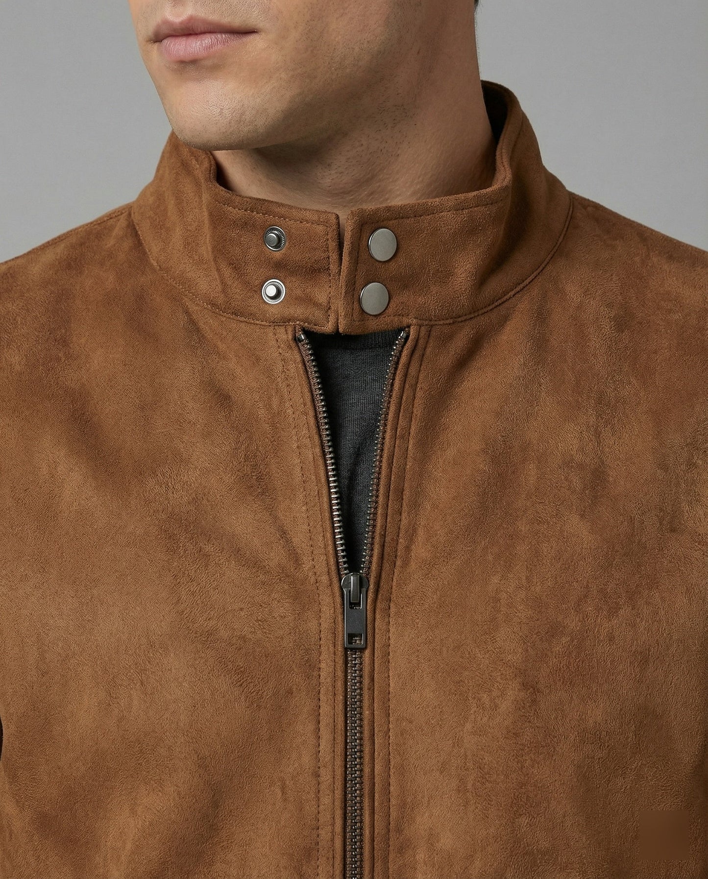Herren Wildleder Bomberjacke
