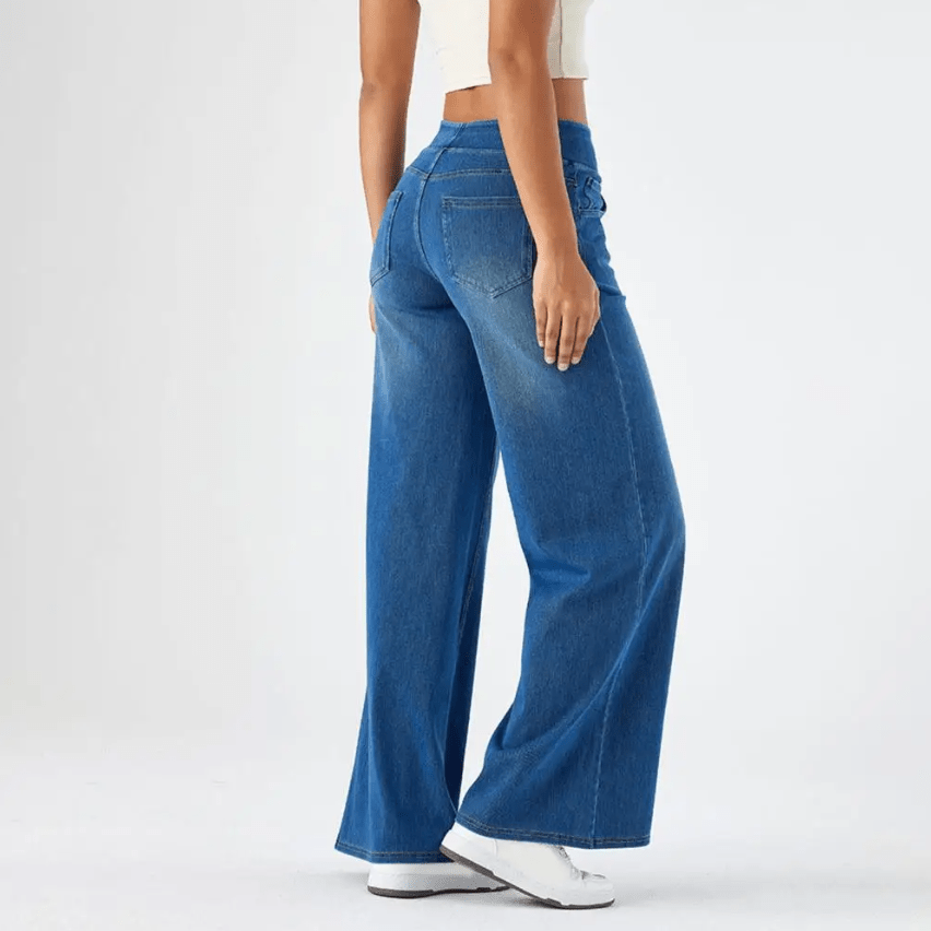 Vardag Stretch Damen Hose Gummizug Bequem - Norvielle
