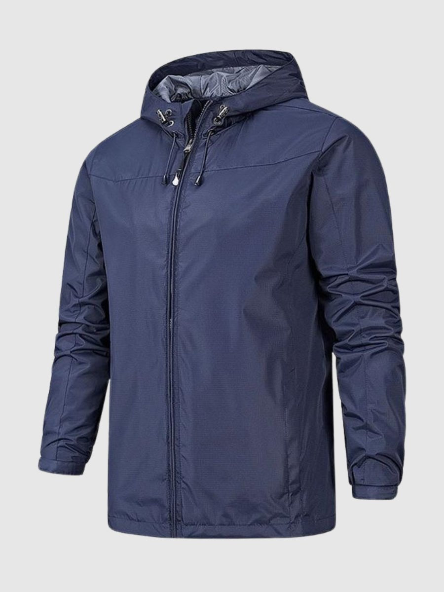 Herren Windbreaker Wasserdichte Kapuzenjacke Outdoor