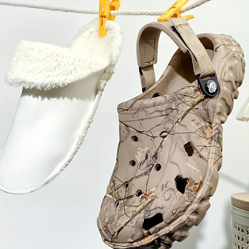 Warme Hausschuhe Gefüttert für Damen Herren Clogs