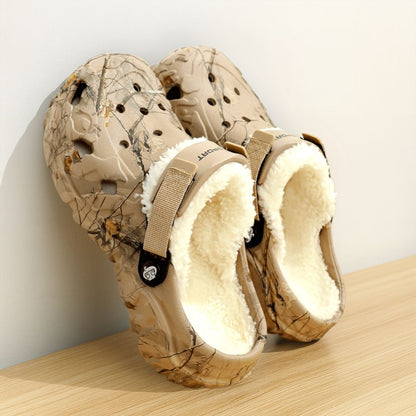 Gefütterte Hausschuhe Damen Herren Warm Cozy Clogs - Norvielle